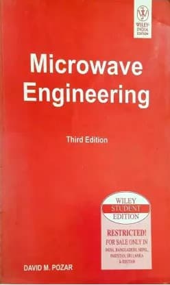 Microwave Engineering By David M. Pozar