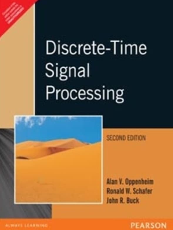 Discrete-Time Signal Processing By Alan Oppenheim & Ronald Schafer