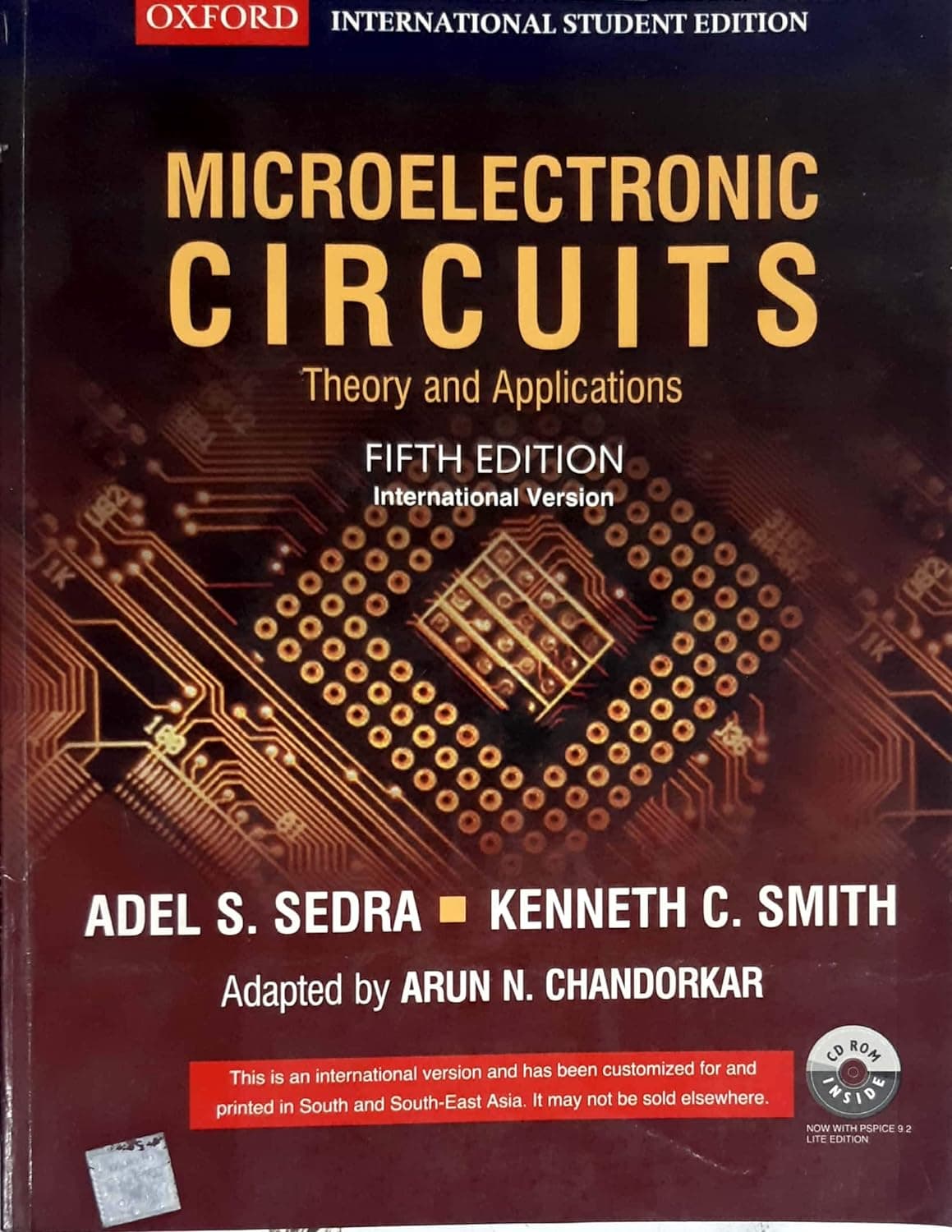 Microelectronic Circuits: Theory and Applications 5th Edition By Adel S. Sedra & Kenneth C. Smith