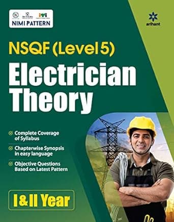 NSQF Level 5 Electrician Theory 1 and 2 Year English, by Saini Vandana