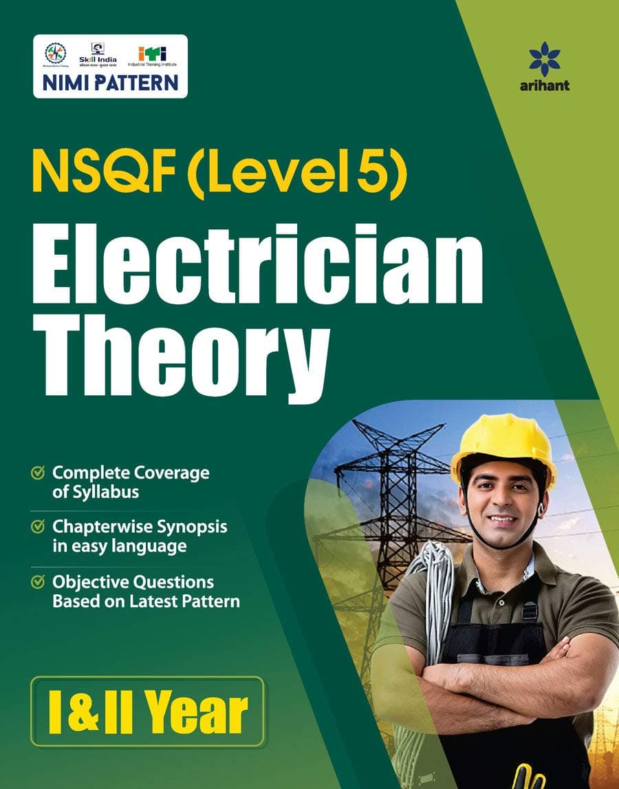NSQF Level 5 Electrician Theory 1 and 2 Year English By Saini Vandana