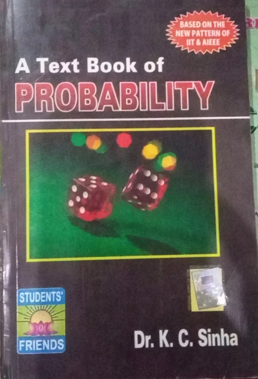 A Text Book Of Probability By Dr. K C Sinha