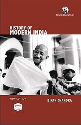 History of Modern India By Bipin Chandra
