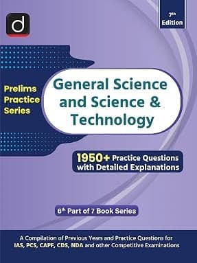 DRISHTI IAS Prelims Practice Series-VI General Science and Science & Technology, 7th Edition, English Medium