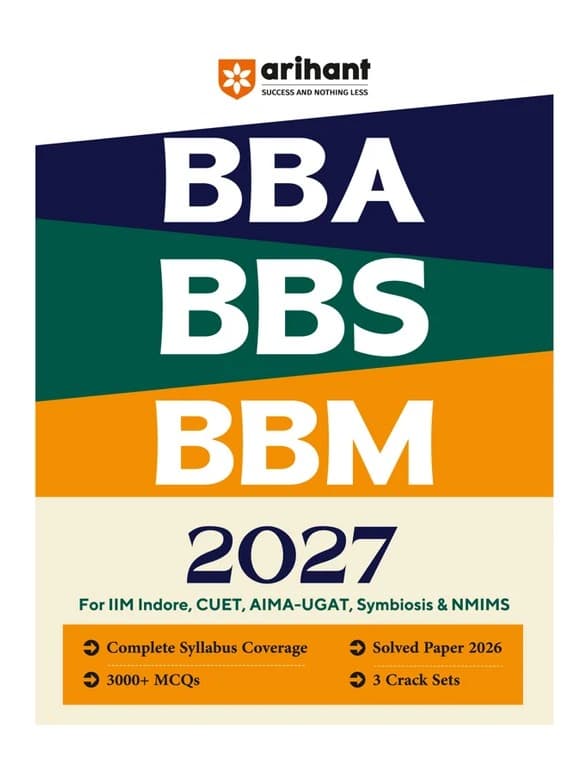 BBA BBS BBM Entrance Exam 2027 By Sanjeev Dixit , Sushil Singh & Deepali