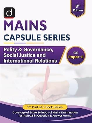 DRISHTI IAS Mains Capsule Series, Polity & Governance, Social Justice and International Relations By Drishti Expert Team