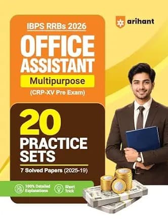IBPS RRB Office Assistant (Multipurpose) CRP-RRBs XV)Pre Exam 2026 By Sanjeev Dixit , Sushil Singh , Dr. Pratap Singh